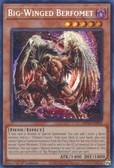 Big-Winged Berfomet [MP24-EN092] Prismatic Secret Rare | Tables and Towers