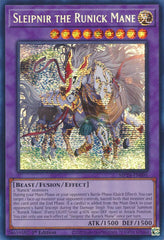 Sleipnir the Runick Mane [MP24-EN096] Prismatic Secret Rare | Tables and Towers