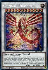 Crimson Dragon (card) [MP24-EN097] Prismatic Secret Rare | Tables and Towers