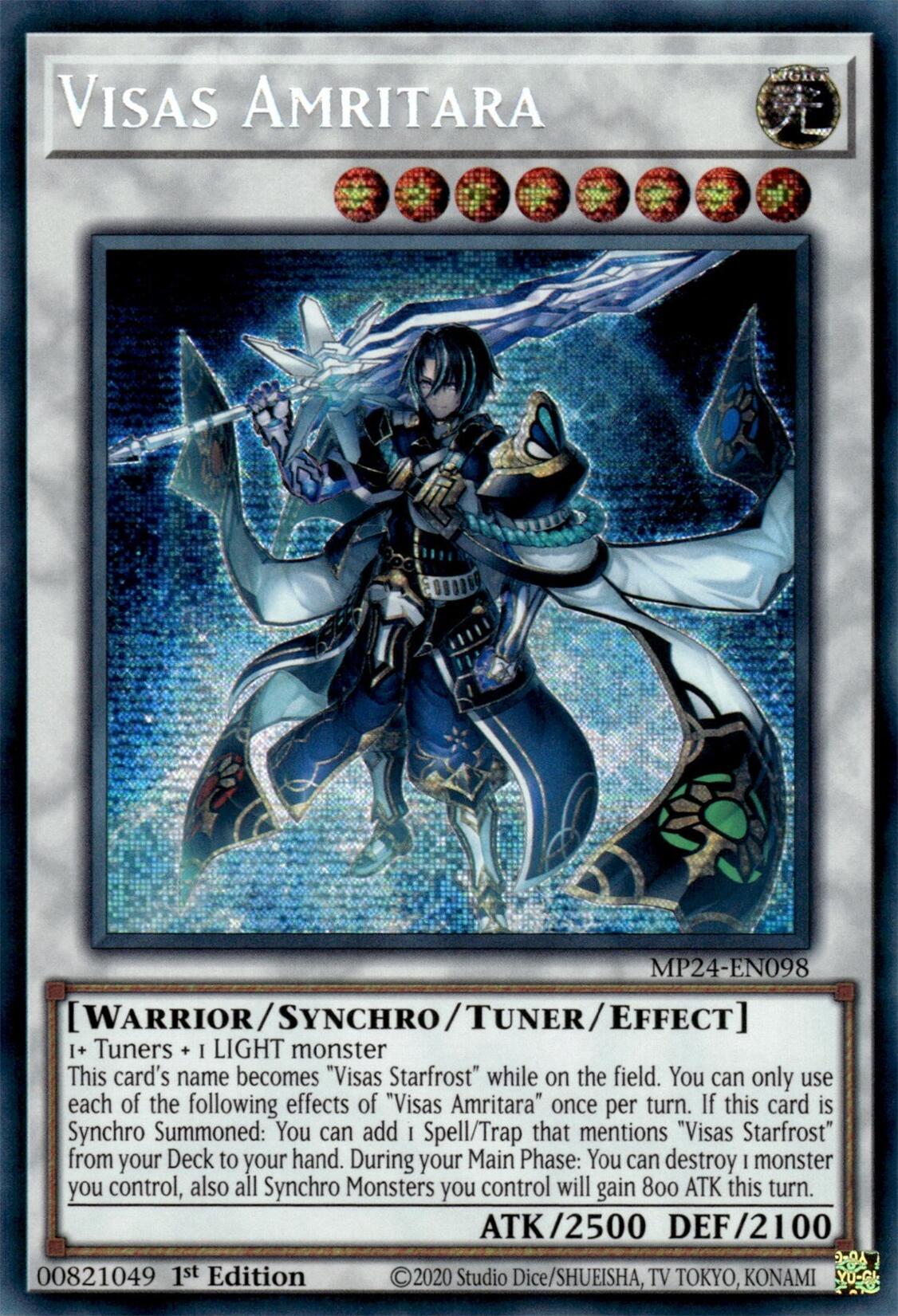 Visas Amritara [MP24-EN098] Prismatic Secret Rare | Tables and Towers