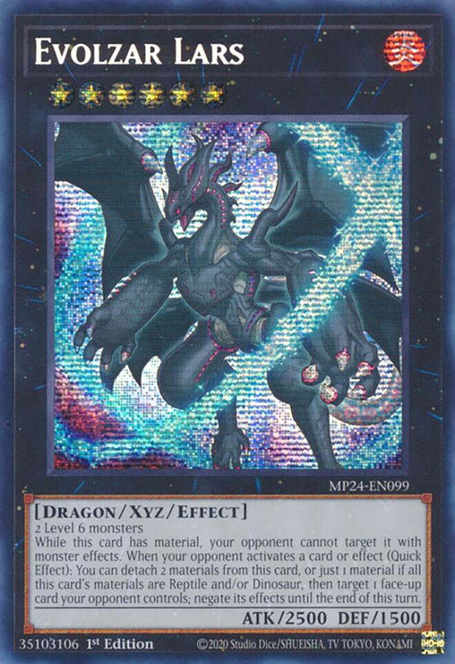 Evolzar Lars [MP24-EN099] Prismatic Secret Rare | Tables and Towers