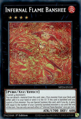 Infernal Flame Banshee [MP24-EN120] Prismatic Secret Rare | Tables and Towers