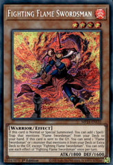 Fighting Flame Swordsman [MP24-EN132] Prismatic Secret Rare | Tables and Towers