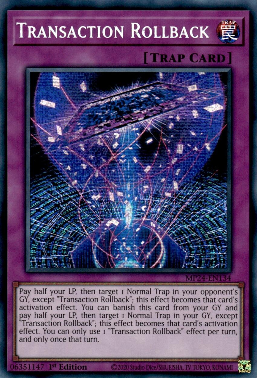 Transaction Rollback [MP24-EN134] Prismatic Secret Rare | Tables and Towers