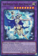 Gem-Knight Lady Rose Diamond [MP24-EN157] Ultra Rare | Tables and Towers