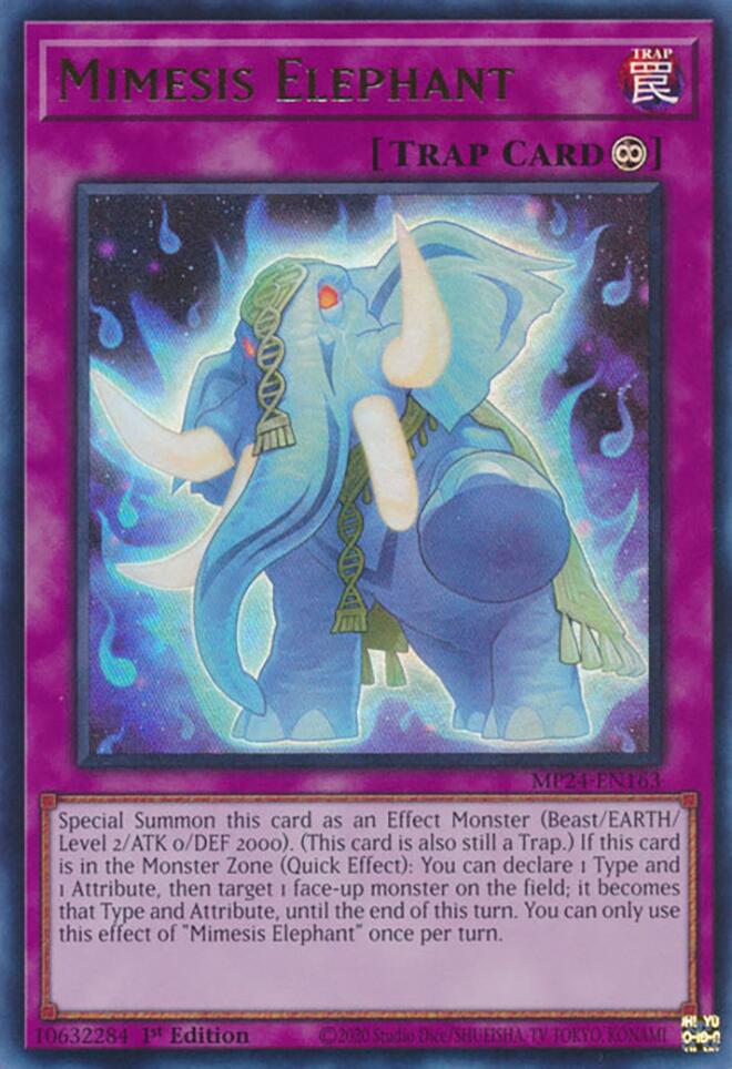 Mimesis Elephant [MP24-EN163] Ultra Rare | Tables and Towers