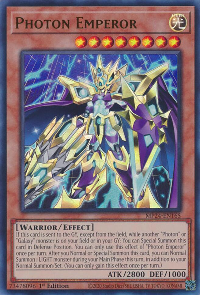 Photon Emperor [MP24-EN165] Ultra Rare | Tables and Towers