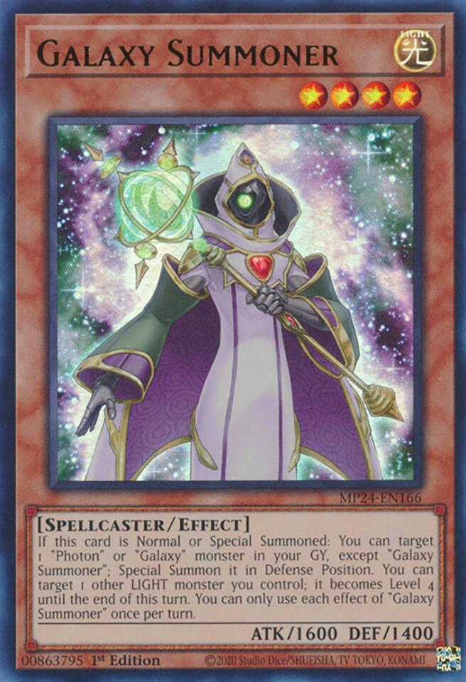 Galaxy Summoner [MP24-EN166] Ultra Rare | Tables and Towers