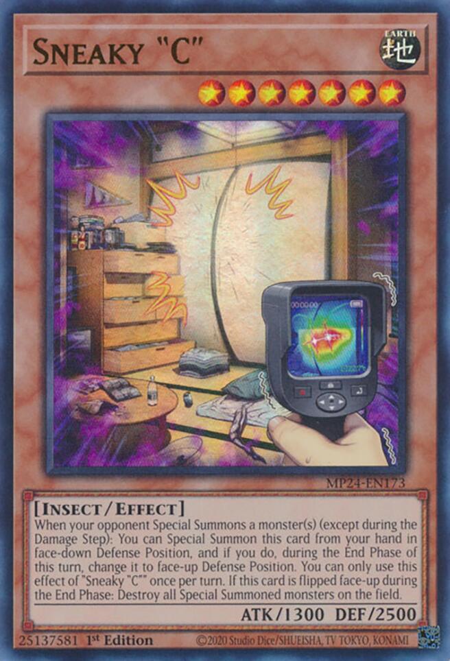Sneaky "C" [MP24-EN173] Ultra Rare | Tables and Towers