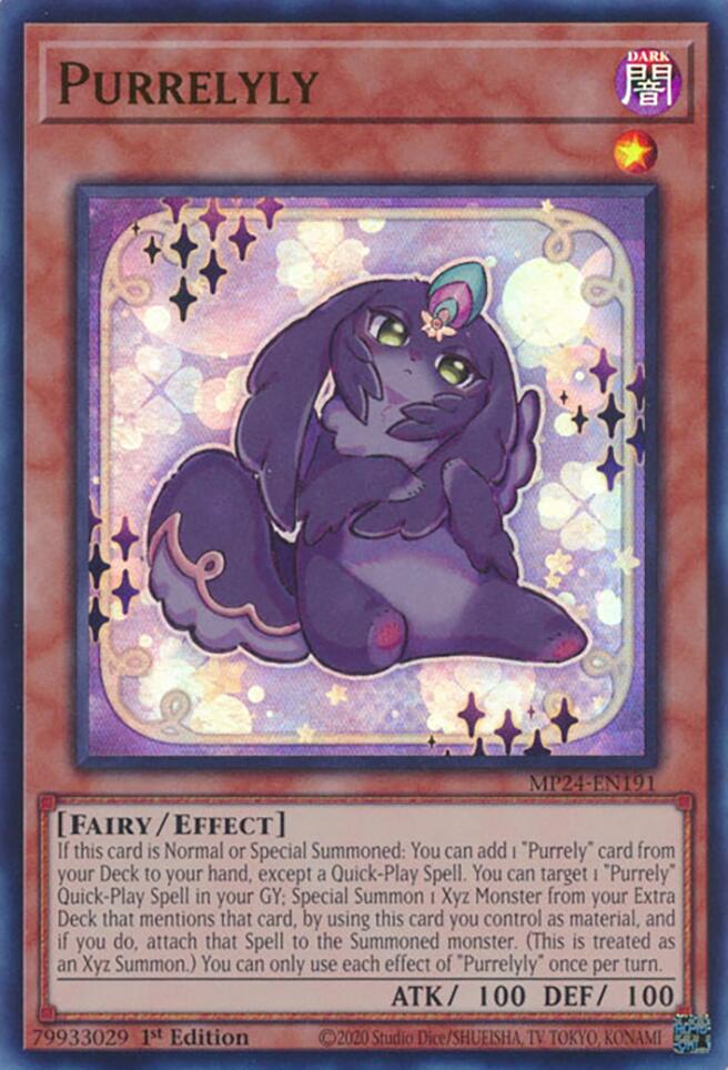Purrelyly [MP24-EN191] Ultra Rare | Tables and Towers
