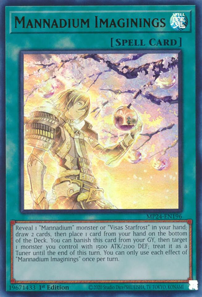 Mannadium Imaginings [MP24-EN196] Ultra Rare | Tables and Towers