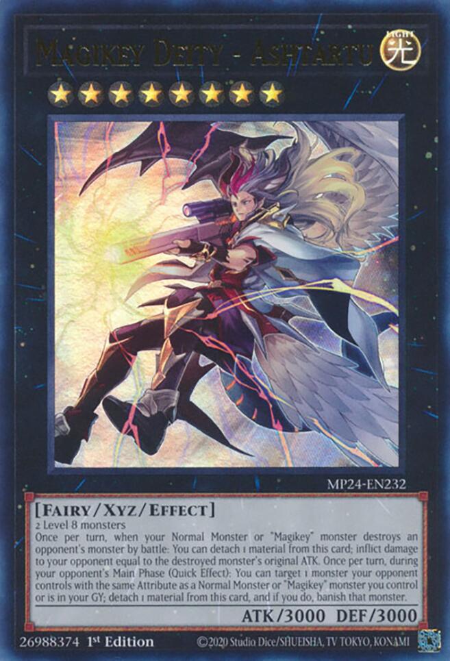 Magikey Deity - Ashtartu [MP24-EN232] Ultra Rare | Tables and Towers