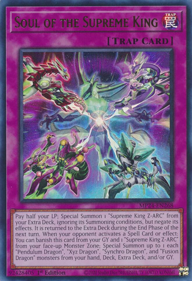 Soul of the Supreme King [MP24-EN268] Ultra Rare | Tables and Towers