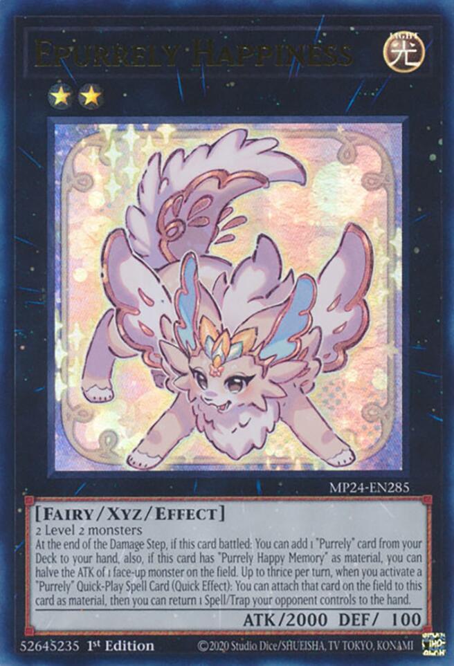 Epurrely Happiness [MP24-EN285] Ultra Rare | Tables and Towers
