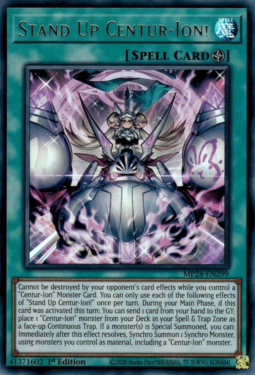 Stand Up Centur-Ion! [MP24-EN299] Ultra Rare | Tables and Towers