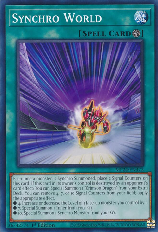 Synchro World [MP24-EN372] Common | Tables and Towers