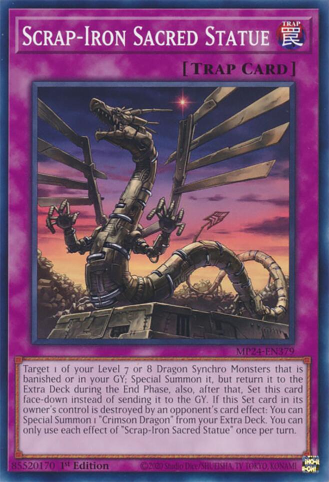 Scrap-Iron Sacred Statue [MP24-EN379] Common | Tables and Towers