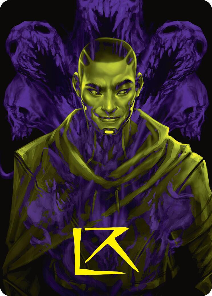 Kaito, Bane of Nightmares Art Card (Gold-Stamped Signature) [Duskmourn: House of Horror Art Series] | Tables and Towers