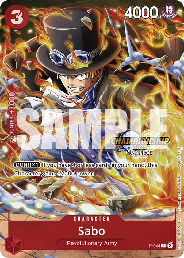 Sabo (CS 2024 Event Pack) [One Piece Promotion Cards] | Tables and Towers