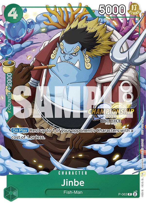 Jinbe (CS 2024 Event Pack) [One Piece Promotion Cards] | Tables and Towers