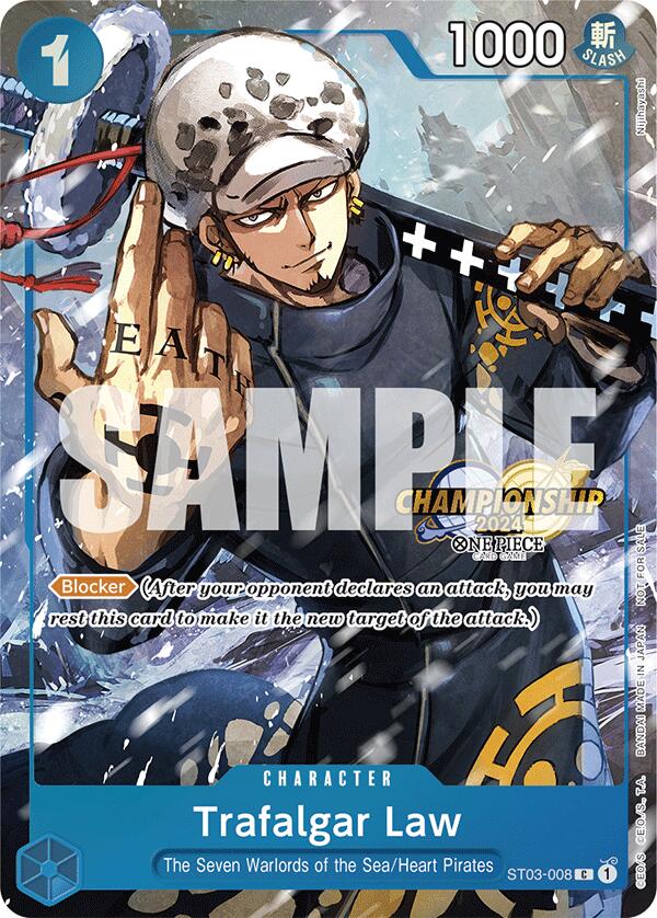 Trafalgar Law (ST03-008) (CS 2024 Event Pack) [One Piece Promotion Cards] | Tables and Towers