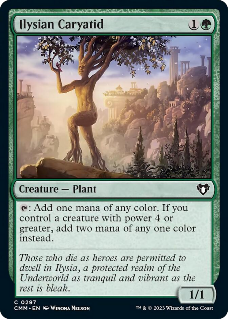 Ilysian Caryatid [Commander Masters] | Tables and Towers