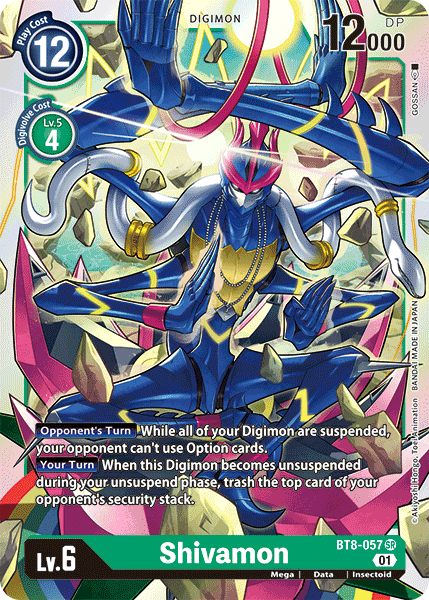 Shivamon [BT8-057] [New Awakening] | Tables and Towers