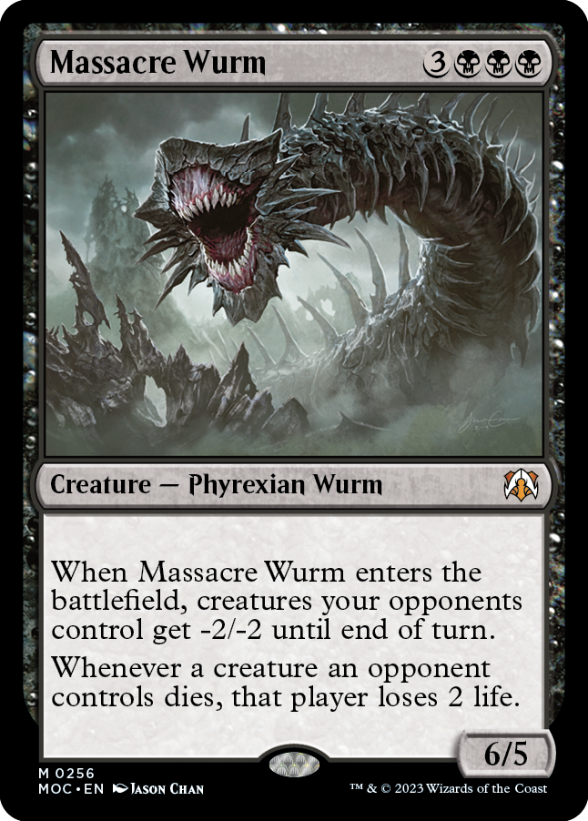 Massacre Wurm [March of the Machine Commander] | Tables and Towers