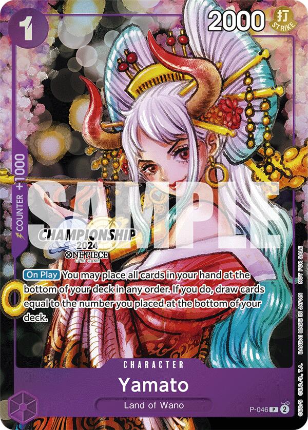 Yamato (CS 2024 Event Pack Finalist) [One Piece Promotion Cards] | Tables and Towers