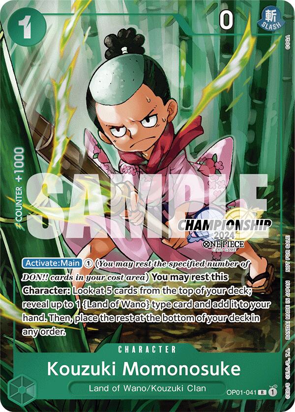 Kouzuki Momonosuke (CS 2024 Celebration Pack) [One Piece Promotion Cards] | Tables and Towers