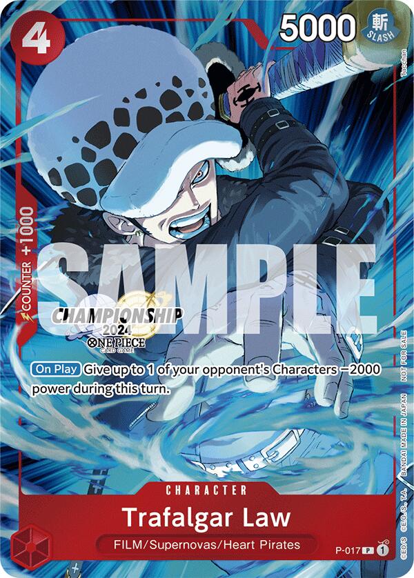 Trafalgar Law (CS 2024 Celebration Pack) [One Piece Promotion Cards] | Tables and Towers