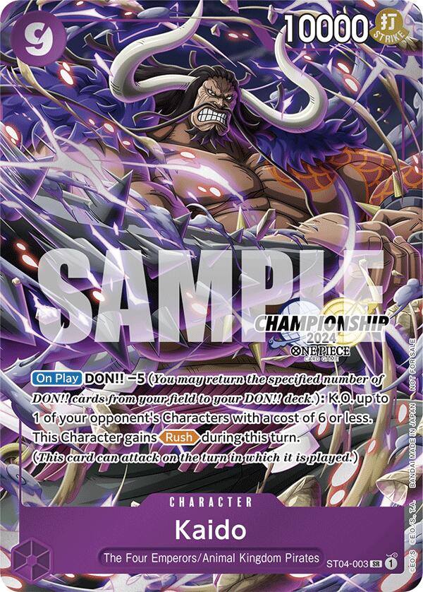 Kaido (CS 2024 Celebration Pack) [One Piece Promotion Cards] | Tables and Towers