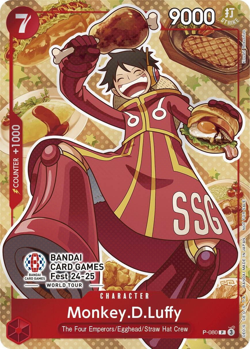 Monkey.D.Luffy (Bandai Card Games Fest 24-25) [One Piece Promotion Cards] | Tables and Towers