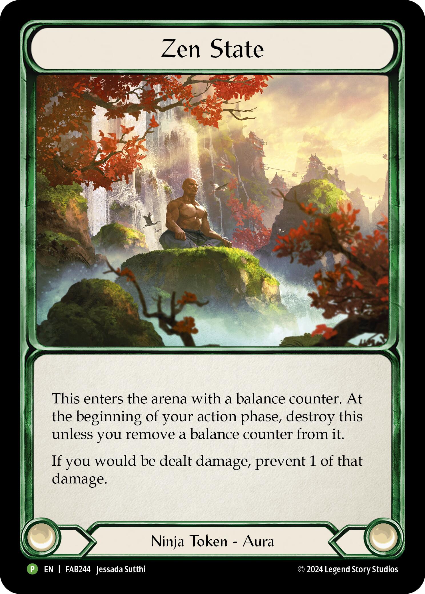 Zen State [FAB244] (Promo)  Rainbow Foil | Tables and Towers