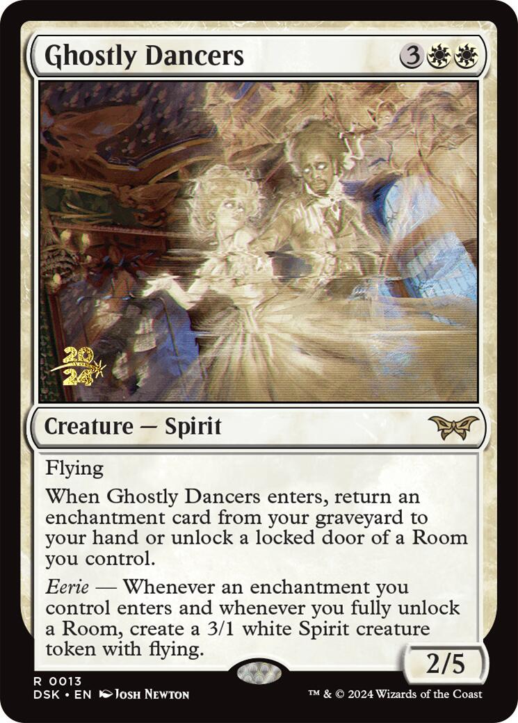 Ghostly Dancers [Duskmourn: House of Horror Prerelease Promos] | Tables and Towers