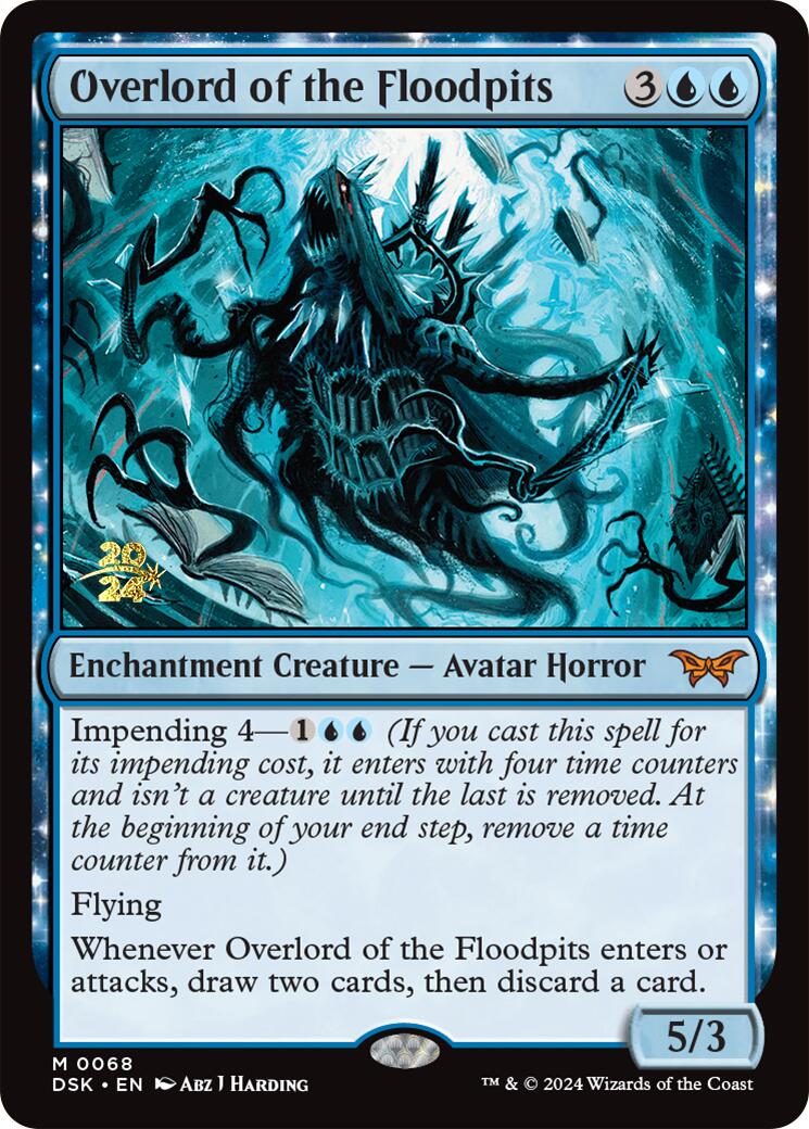 Overlord of the Floodpits [Duskmourn: House of Horror Prerelease Promos] | Tables and Towers