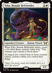 Toby, Beastie Befriender [Duskmourn: House of Horror Prerelease Promos] | Tables and Towers