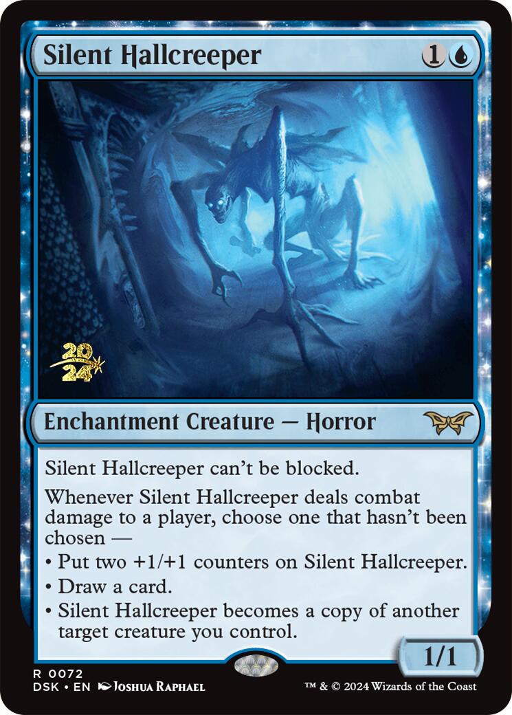 Silent Hallcreeper [Duskmourn: House of Horror Prerelease Promos] | Tables and Towers