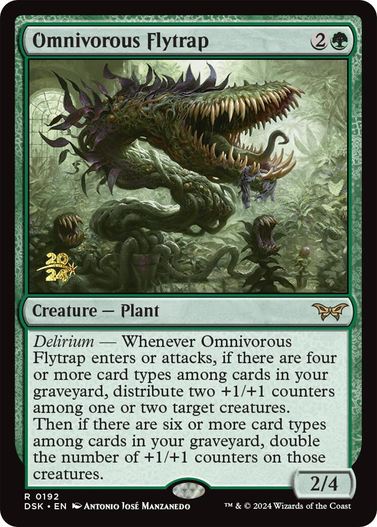 Omnivorous Flytrap [Duskmourn: House of Horror Prerelease Promos] | Tables and Towers