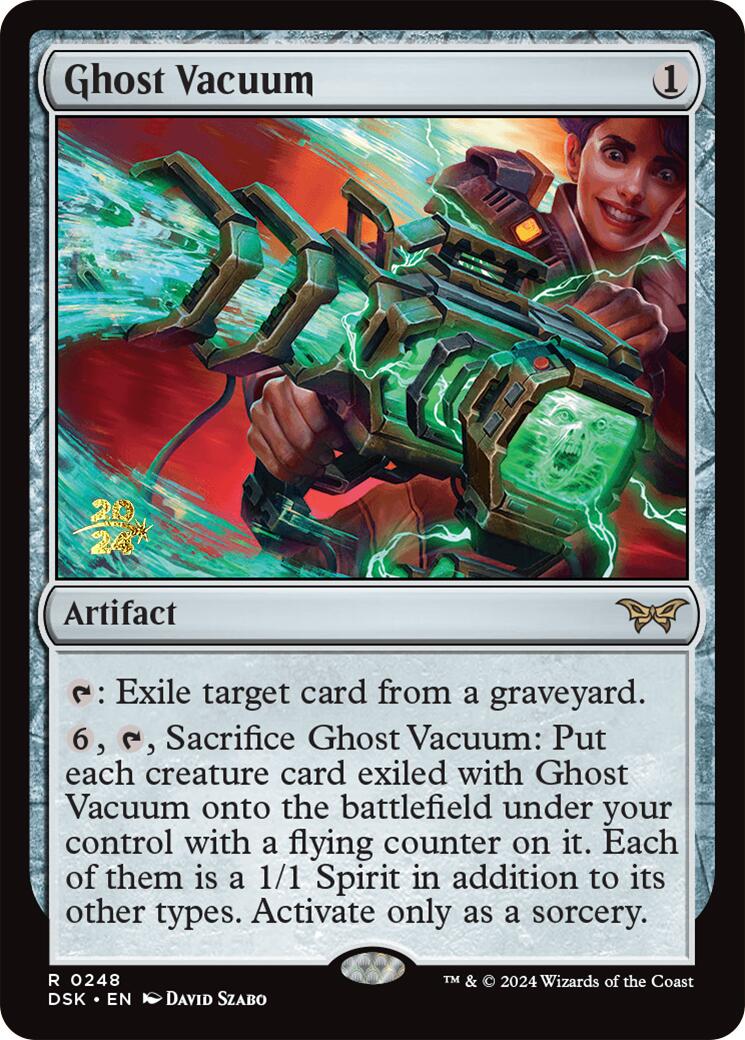 Ghost Vacuum [Duskmourn: House of Horror Prerelease Promos] | Tables and Towers