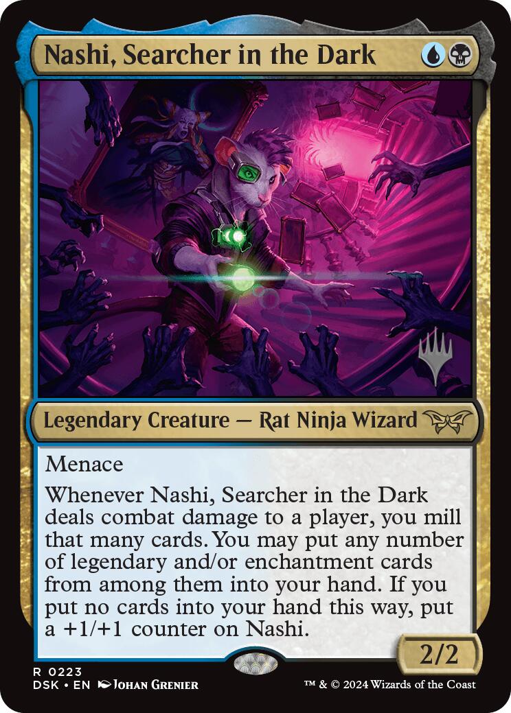 Nashi, Searcher in the Dark [Duskmourn: House of Horror Promos] | Tables and Towers