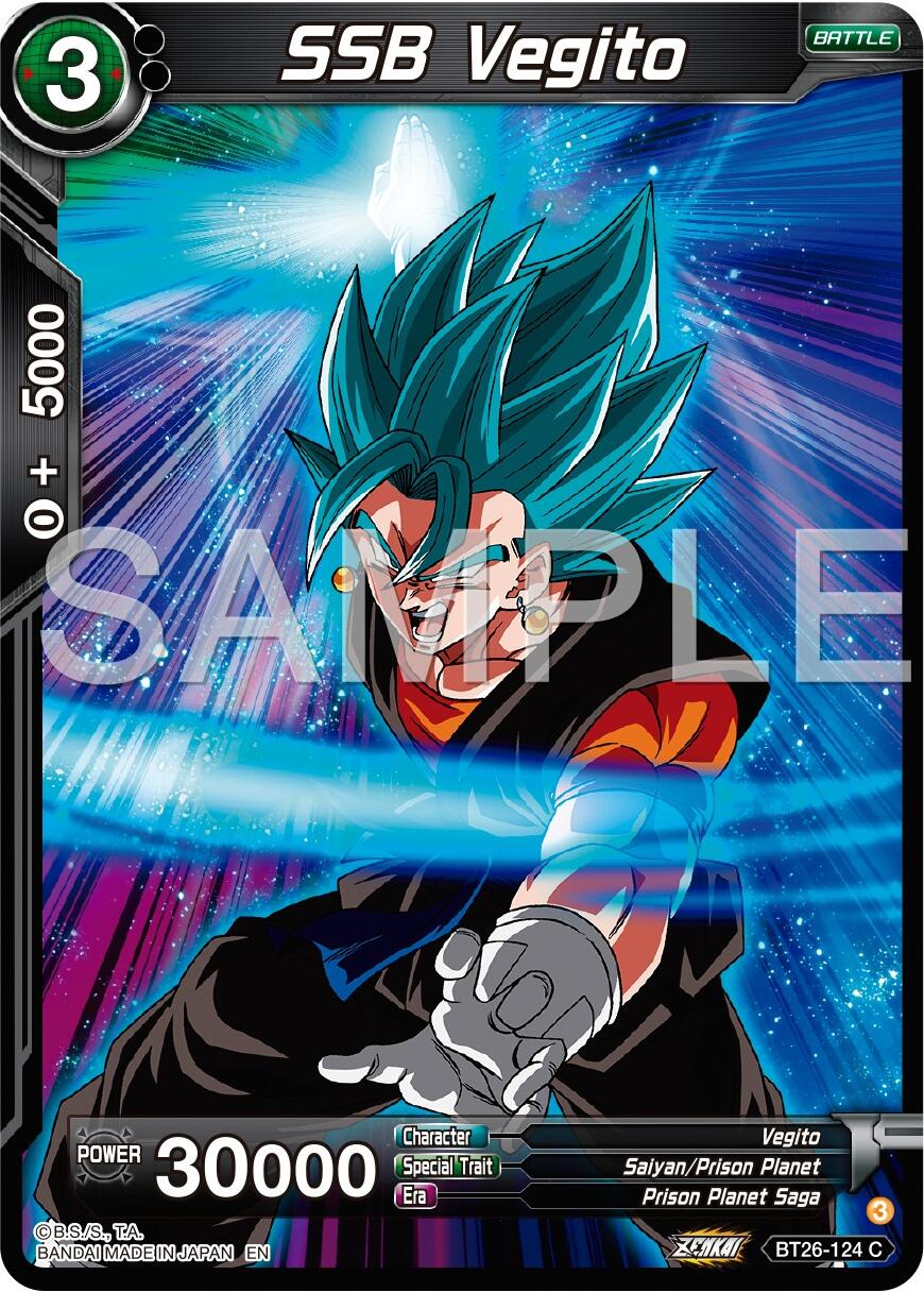 SSB Vegito (BT26-124) [Ultimate Advent] | Tables and Towers