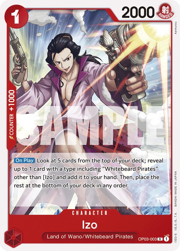 Izo [Starter Deck: RED Edward.Newgate] | Tables and Towers