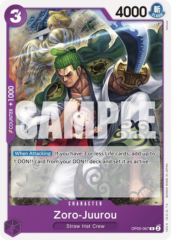 Zoro-Juurou [Starter Deck: PURPLE Monkey.D.Luffy] | Tables and Towers