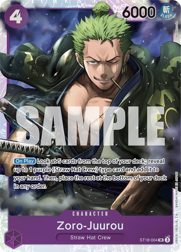 Zoro-Juurou [Starter Deck: PURPLE Monkey.D.Luffy] | Tables and Towers