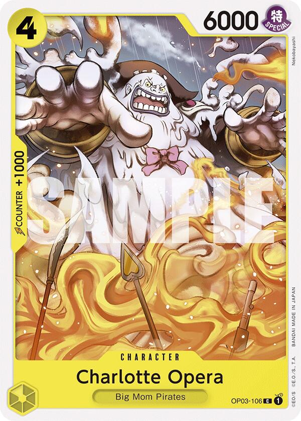 Charlotte Opera [Starter Deck: YELLOW Charlotte Katakuri] | Tables and Towers