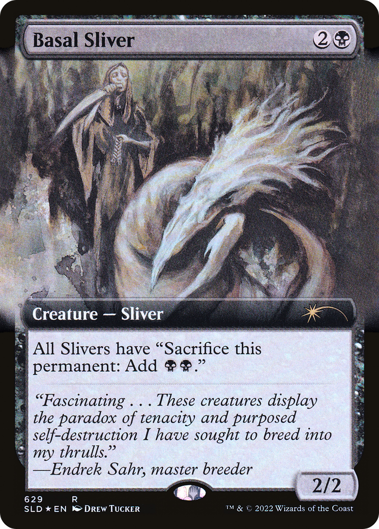 Basal Sliver (Extended Art) [Secret Lair Drop Promos] | Tables and Towers