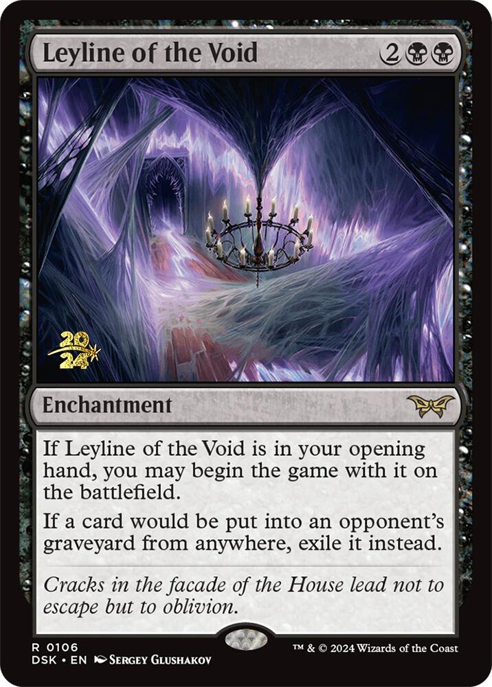 Leyline of the Void (0106) [Duskmourn: House of Horror Prerelease Promos] | Tables and Towers