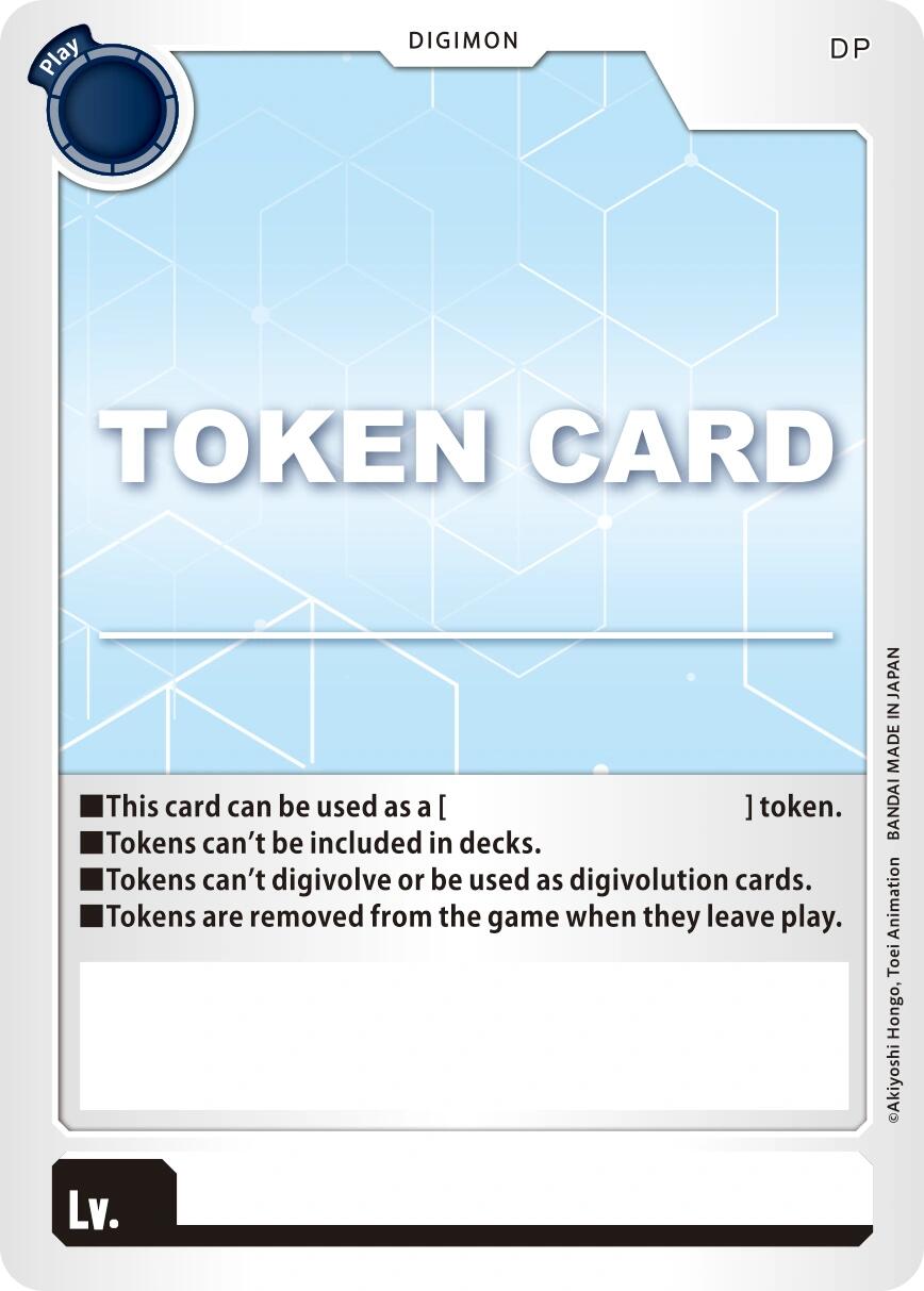 Token Card [Digimon LIBERATOR] | Tables and Towers