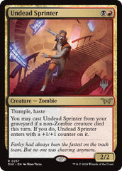 Undead Sprinter [Duskmourn: House of Horror Promos] | Tables and Towers